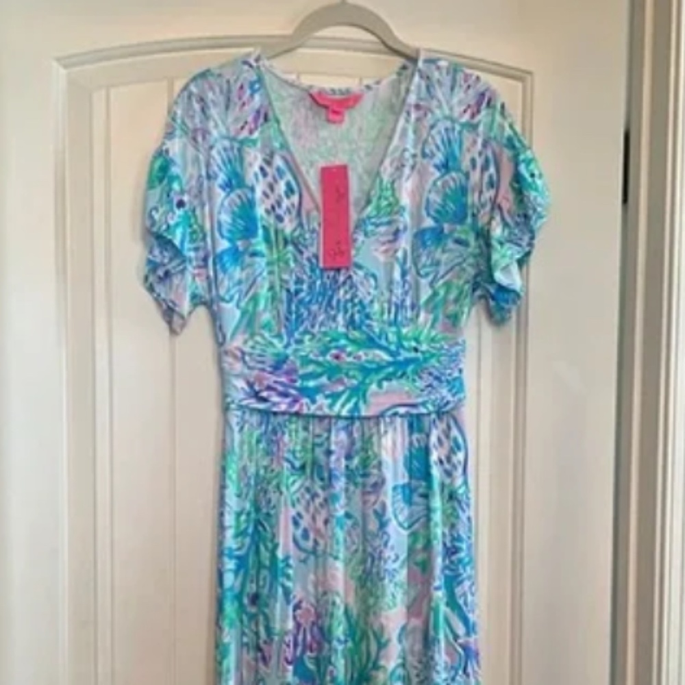Lilly Pulitzer Jessi midi dress Sz M NWT - Picture 3 of 9